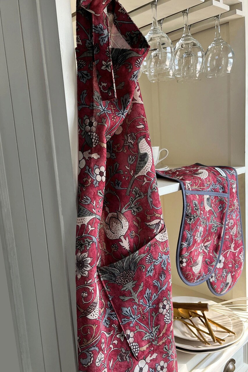 Sort de bucatarie, SX - Kitchen, 626SRT1126, Poliester , Dimensiune: 90 x 80 cm , Rosu claret