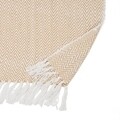 Cuvertura Pled, Heinner, 160x200 cm, 75% bumbac si 25% poliester, crem