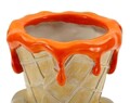 Figurina /sculptura decorativa Glaze Flower Cone, Mauro Ferretti, 18x16x26 cm, polirasina, multicolor