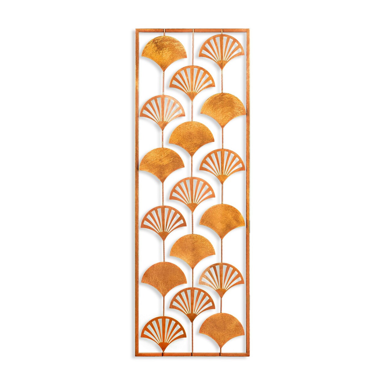 Decoratiune de perete, Fan, Dimensiune: 32 x 90 cm, Multicolor - imagine 6