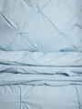 Lenjerie de pat King Size, Aurea, Homla, 200x220 cm, 3 piese, bumbac/lyocell, albastru