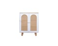 Bufet, Wolina, Bohem, 90x105x41 cm, MDF , Alb / Stejar