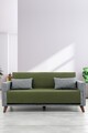 Cuvertura de pat, Lalin 200 - Green, DC Home, 70% bumbac/30% poliester
