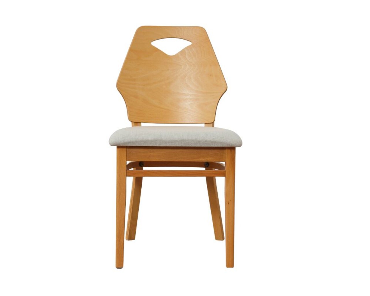 Set de scaune (2 Pieces), Hanah Home, Nou, Lemn, Stejar / Bej - view 4