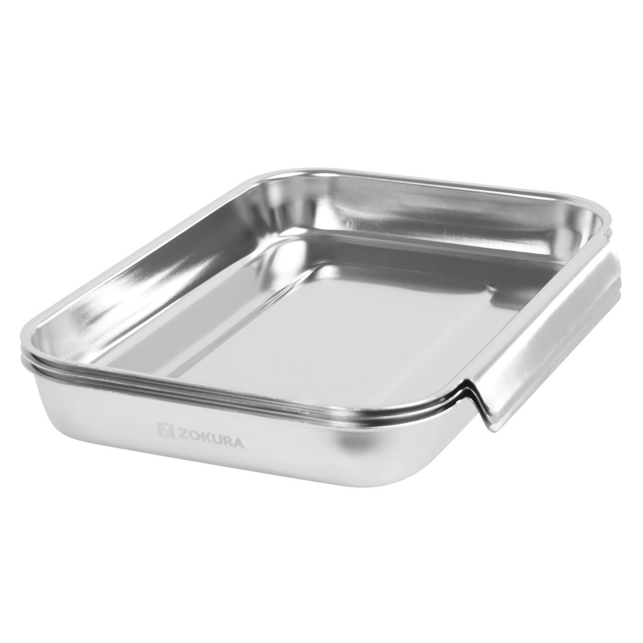 Set 3 tavi panare, inox, 15x22x3cm - Zokura - view 4