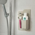 Suport articole de baie InnovaGoods, 14.5 x 21.5 cm, silicon