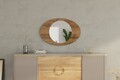 Oglinda decorativa, Siam, Obble, 60x90x2.2 cm, Maro