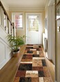Traversa pentru hol Zardab, Decorino, 100x250 cm, polipropilena, maro