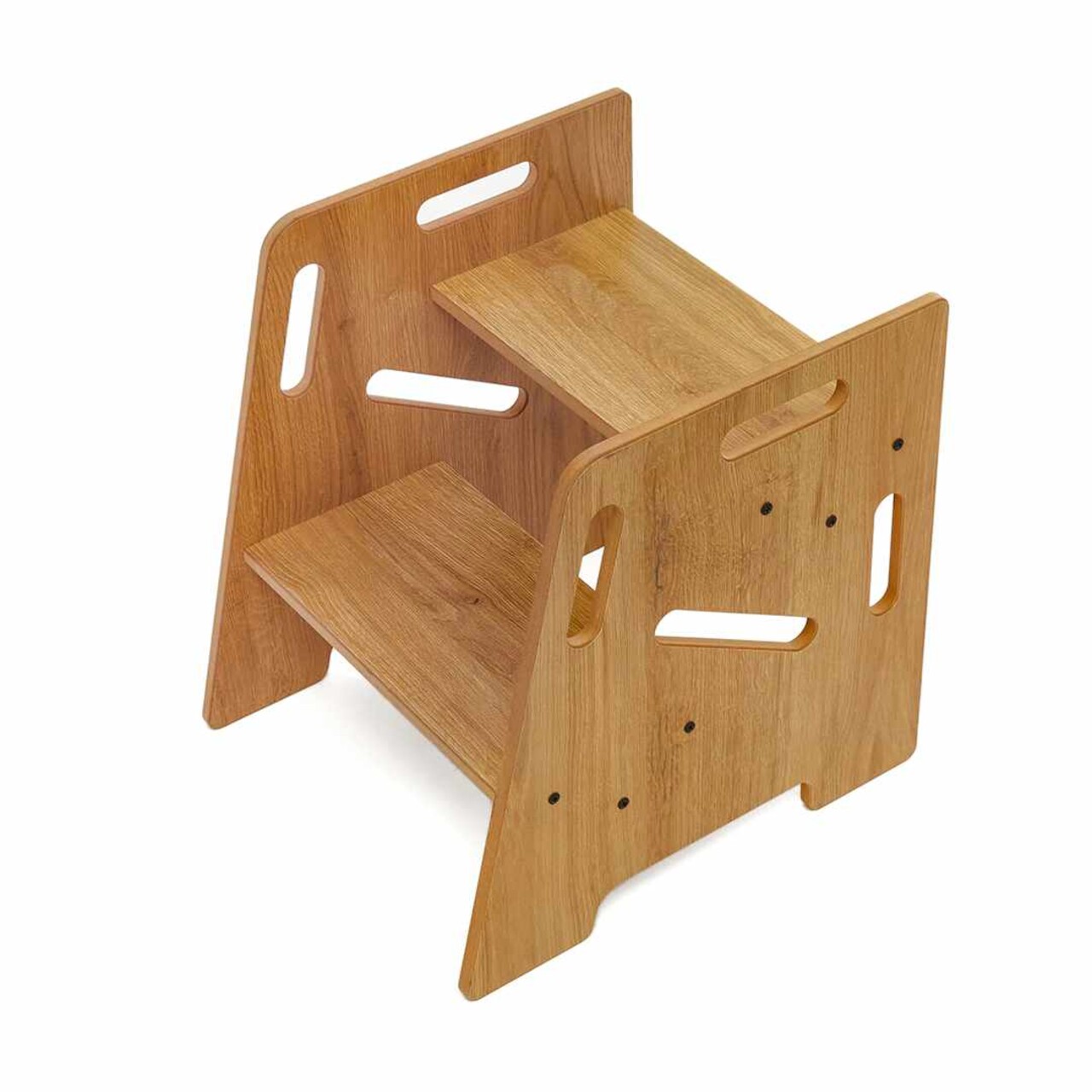 Scaun pentru copii, Hanah Home, Step Stool, 34x39x39 cm, Natural - view 2