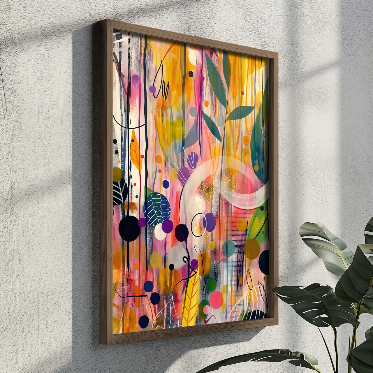 Tablou decorativ, GE217-L, Lemn, Multicolor - view 4