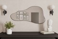 Oglinda decorativa, Siam, Seilla, 60x120x2.2 cm, Negru