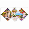 Set 4 tablouri decorative, 4MDF75470683, MDF, Imprimat UV, Multicolor
