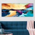 Tablou decorativ, YTY1027048810_50120, Canvas, Lemn, Multicolor