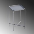 Masuta de cafea, Cerritos, Shb-008-C, 46x56x46 cm, Metal, Gri