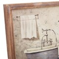 Tablou decorativ, Le Bain, Creaciones Meng, 32x32 cm, canvas/lemn de brad