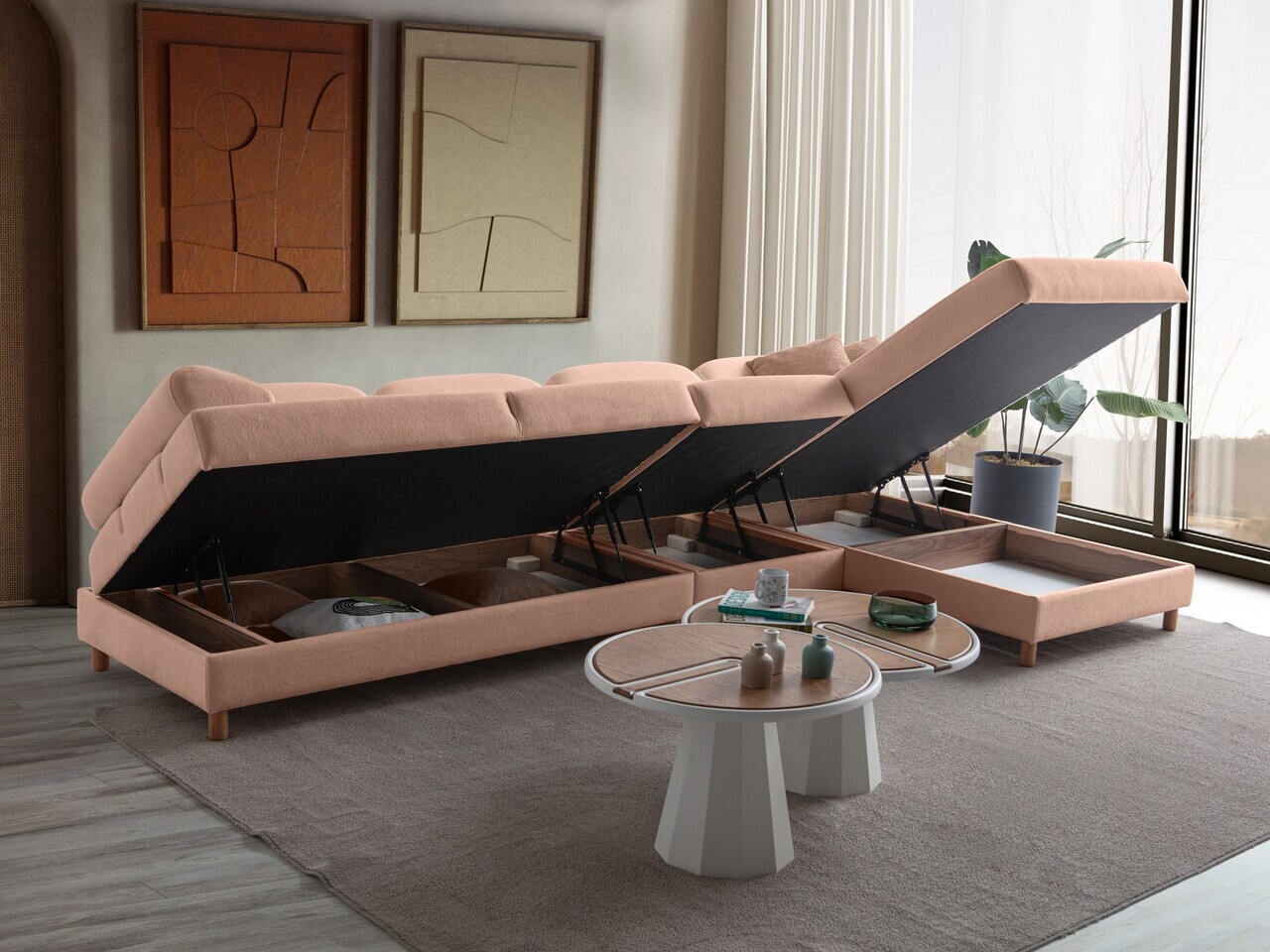 Coltar, Atelier del Sofa, 752EST1426, Roz prafuit — imaginea 4