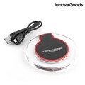 Incarcator fara fir pentru Smartphone-uri Qi InnovaGoods, Ø10 cm