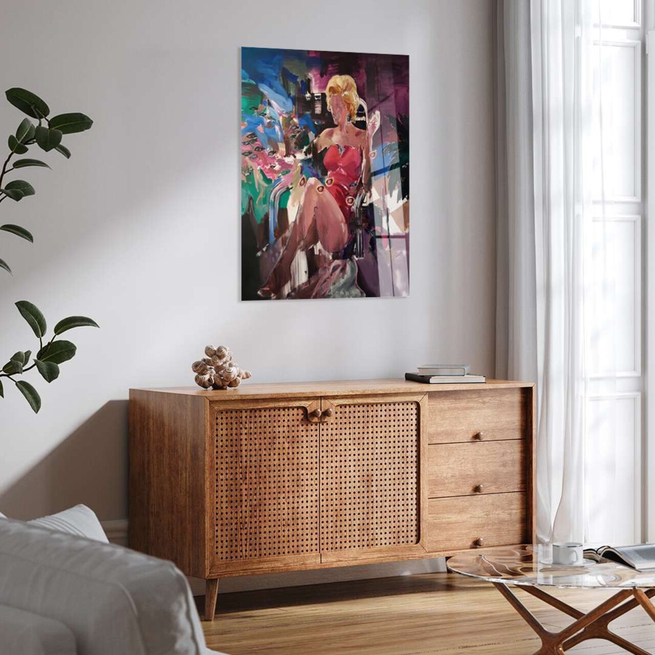 Tablou decorativ, Hhlzvh007, 30 x 40 cm, Multicolor - view 2