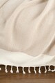 Cuvertura de pat, Baliksirti - Beige, PestemalLand, 90% bumbac / 10% poliester