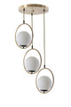 Lustra, Stala, 846STL2847, Metal, Alb / Cupru