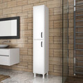 Dulap multifunctional, Rani, M1, 33.3x191x35.8 cm, PAL, Alb