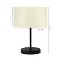 Lampa de masa, Insignio, 780SGN4502, PVC, Crem