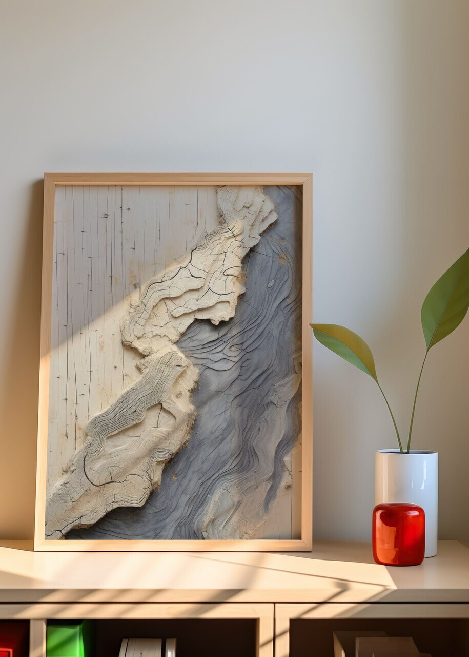 Tablou decorativ, Artnewclahsp102-3348, Lemn masiv, MDF, Multicolor - view 2