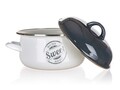 Oala cu capac Sweet Home, Banquet, Ø20 x 9.5 cm, 2.1 L, email