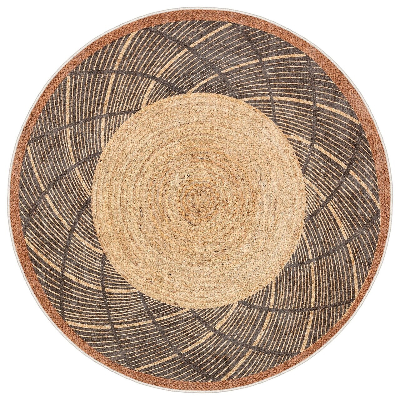 Covor, Woopamuk481, 120x120 cm, Bumbac/Poliester, Crem - view 4