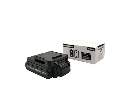 Baterie suplimentara vte001 heinner, 18v, 1500 mah