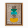 Tablou decorativ, LNJ1990627790, Iuta, Canvas, Multicolor