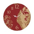 Ceas de perete, Ms-08, MDF, ø40 cm, Multicolor