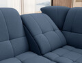 Coltar extensibil dreapta 3 locuri ELTAP, RT-40GO, Sado, 272x192x95 cm, lemn/poliester, albastru