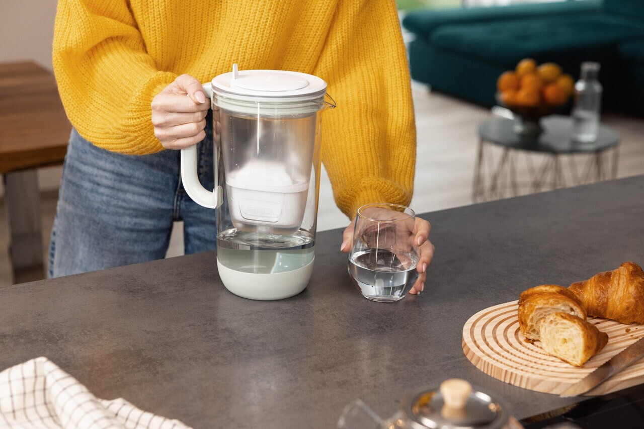 Cana filtranta Editie Aniversara 60 ani, din sticla, BRITA, 2,5 L, Maxtra PRO (lightgreen) - view 10