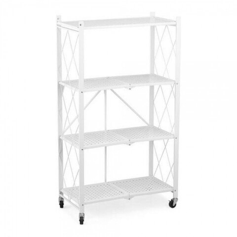 Organizator incaltaminte pliabil Confortime, 70x34x127 cm, metal, alb Accesorii curatenie & organizare