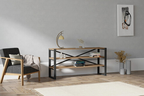 Bufet, puqa design, natali, 120x59x32 cm, pal, nuc