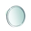 Oglinda pentru dus cu ventuze Gia, iDesign, 14.6x2x14.6 cm, inox