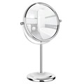 Oglinda cosmetica, Maximex, 7-fold, 20 x 12 x 31.5 cm, metal/sticla, gri