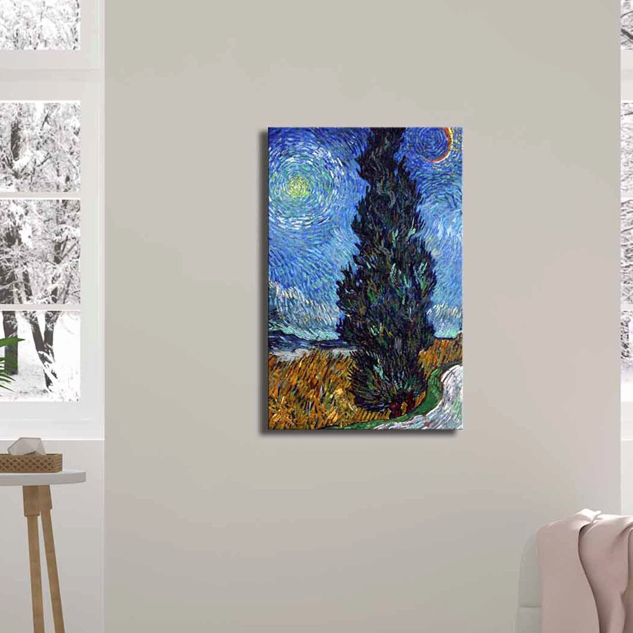 Tablou decorativ FAMOUSART-14 Dimensiune: 45 x 70 cm Multicolor