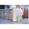 Cos de gunoi cu pedala, Brabantia, StepUp, 16 L, 29.6x22.3x41.1 cm, polipropilena, verde jad