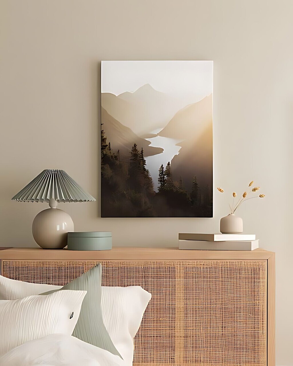 Tablou decorativ, Artcanvas64, Canvas, Dimensiune: 40 x 60 cm, Multicolor