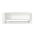 Masuta de cafea, Tera Home, Bianco, 106.4x40.4x60 cm, PAL, Alb/Auriu