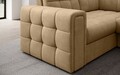 Coltar extensibil dreapta 5 locuri ELTAP, RT-09MO, Blewett, 299x198x82 cm, lemn/poliester, maro deschis