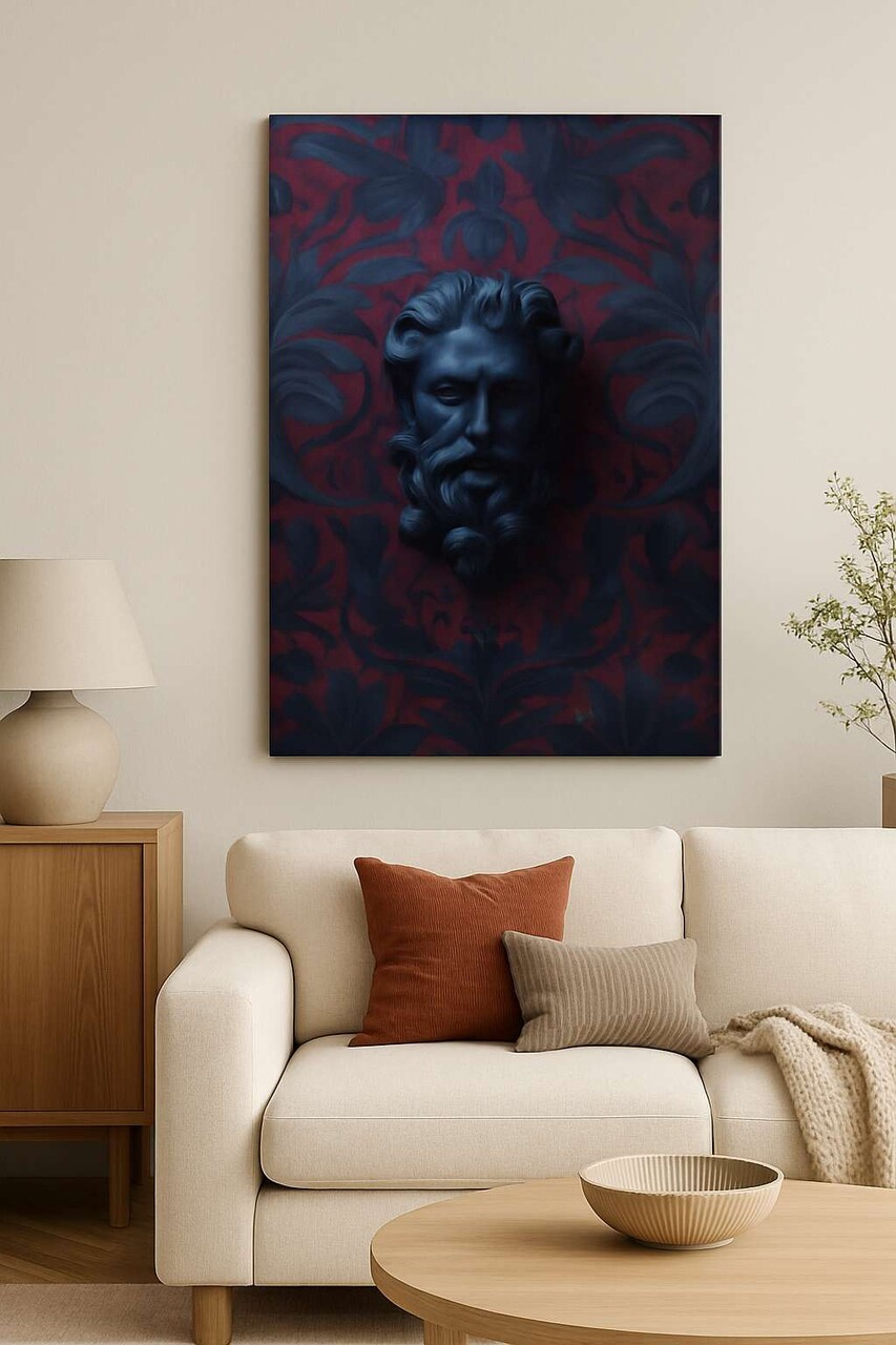 Tablou decorativ Hm_Cnvs26-41-50x70 Cadru: 100% lemn (Grosime: 2 x 3 cm) Multicolor