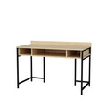 Birou, Retricy, Alma, 120x60x74.8 cm, PAL, Negru / Stejar