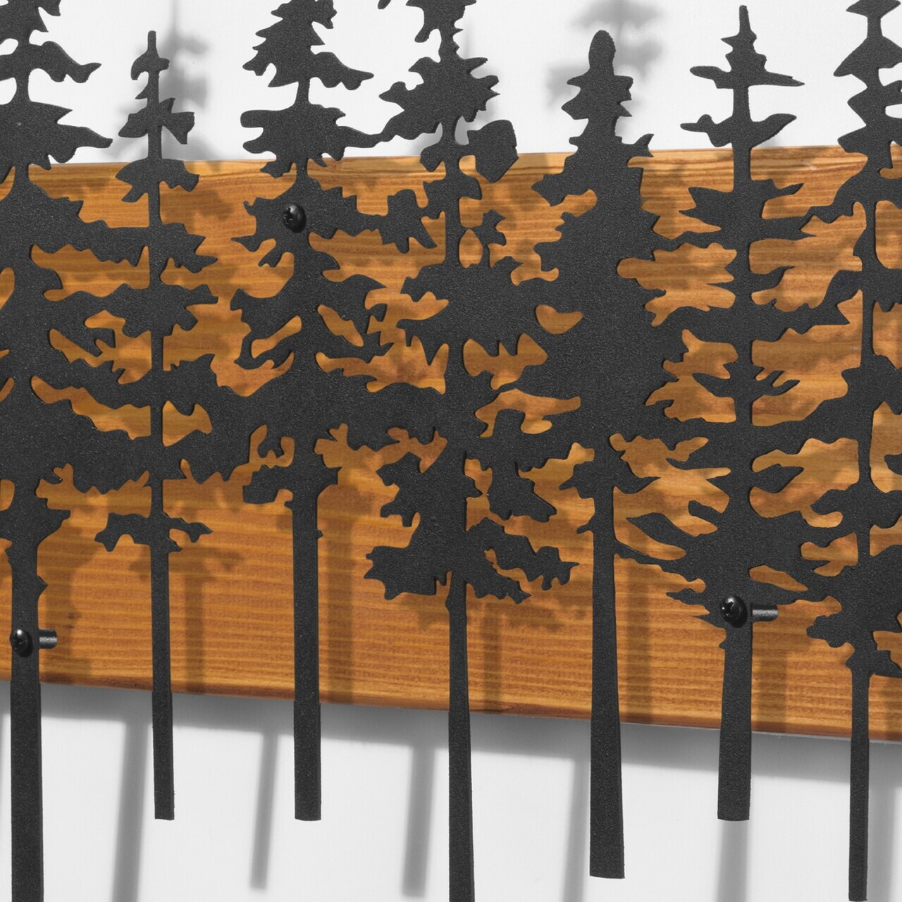 Decoratiune de perete, Nordic Pine, Cadru: Lemn (Grosime: 2 cm), Nuc negru — imaginea 4