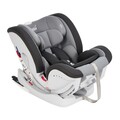 Scaun auto cu isofix, U-grow, 0-36 kg, gri