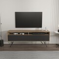 Comoda TV, Zena Home, Flay, Nuc / Negru