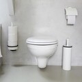 Suport hartie igienica, Brabantia, Profile White, 14x4.4x14.5 cm, otel, alb