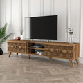 Comoda TV, Hommy Craft, Class, 180x44x35 cm, Maro